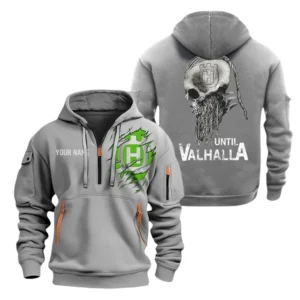 Husqvarna Motorcycles Half Zip Hoodie, Sports Hooded Multi-Pockets, Custom Name TN070325Y25QZ2HCT2HUM