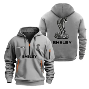 Shelby Half Zip Hoodie, Sports Hooded Multi-Pocket, Custom Name TN080325Y25QZ2HCT7SHE