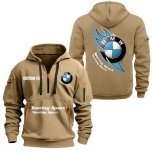 BMW Touring Sport Half Zip Hoodie, Sports Hooded Multi-Pockets, Custom Name TN260325Y25QZ2HRCT1BTS