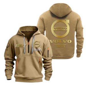 Volkswagen Half Zip Hoodie, Sport Hooded Multi-Pocket, Custom Name TN100325Y25QZ2HCTR2VOL