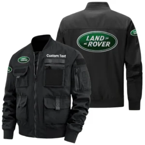 Land Rover Exclusive Logo Jacket x Baseball Collar Style Multiple Pockets Men’s Hiking Outdoor Jacket Custom Name HIHI150325Y40JCXLAR