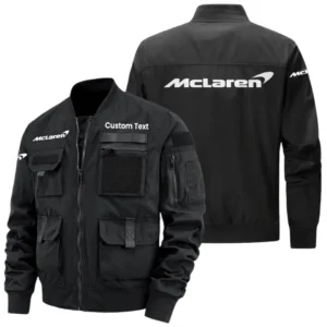 McLaren Exclusive Logo Jacket x Baseball Collar Style Multiple Pockets Men’s Hiking Outdoor Jacket Custom Name HIHI160325Y40JCXMCL