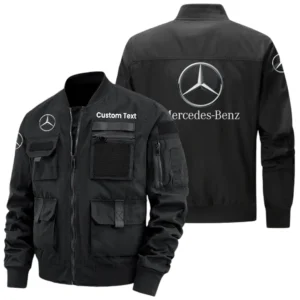 Mercedes-Benz Exclusive Logo Jacket x Baseball Collar Style Multiple Pockets Men’s Hiking Outdoor Jacket Custom Name HIHI160325Y40JCXMEB