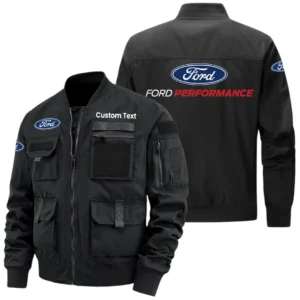 Ford Performance Racing Exclusive Logo Jacket x Baseball Collar Style Multiple Pockets Men’s Hiking Outdoor Jacket Custom Name HIHI180325Y40JCXFOP