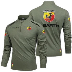 Abarth Limited 2025 Long Sleeve Shirt, Stand Collar Quarter Zip-up HIDI250325Y49LMT05ABA