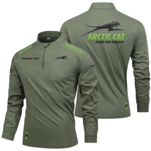 Arctic Cat Limited 2025 Long Sleeve Shirt, Stand Collar Quarter Zip-up HIDI250325Y49LMT05ARC