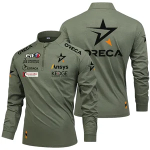 Hyundai Motorsport Racing Limited 2025 Long Sleeve Shirt, Stand Collar Quarter Zip-up HIDI250325Y49LMT05ORT