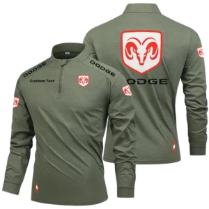 Dodge Limited 2025 Long Sleeve Shirt, Stand Collar Quarter Zip-up HIDI260325Y49LMT05DOD