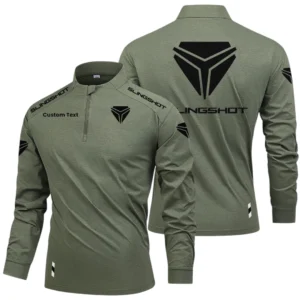 Limited 2025 Long Sleeve Shirt, Stand Collar Quarter Zip-up HIDI270325Y49LMT05SLS