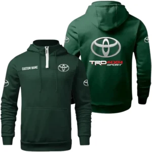 Toyota TRD Quarter Zip Hoodie, Sports Hoodie Custom Name TN290325Y50HZ44CT16TOY