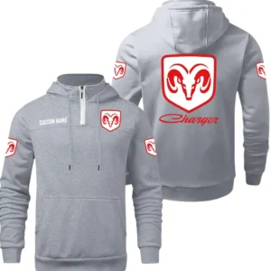 Dodge Charger Quarter Zip Hoodie, Sports Hoodie Custom Name TN270325Y50HZ44CT2DOD