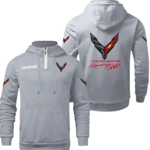 Corvette C8 Quarter Zip Hoodie, Sports Hoodie Custom Name TN270325Y50HZ44CT5COR