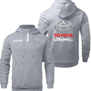 Toyota Supra Quarter Zip Hoodie, Sports Hoodie Custom Name TN280325Y50HZ44CT14TOY