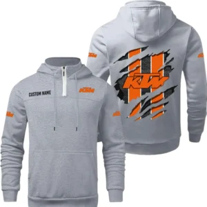 Red Bull KTM Factory Racing Quarter Zip Hoodie, Sports Hoodie Custom Name TN280325Y50HZ44CT1KTM