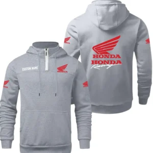 Honda Motor Quarter Zip Hoodie, Sports Hoodie Custom Name TN280325Y50HZ44CT3HOM