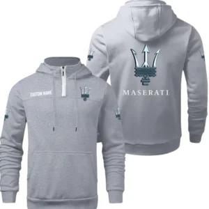 Maserati Quarter Zip Hoodie, Sports Hoodie Custom Name TN290325Y50HZ44CT1MAS