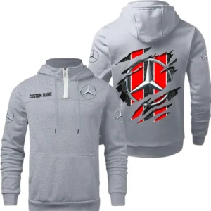 Mercedes Benz Quarter Zip Hoodie, Sports Hoodie Custom Name TN290325Y50HZ44CT1MEB