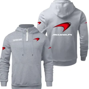 McLaren Quarter Zip Hoodie, Sports Hoodie Custom Name TN290325Y50HZ44CT2MCL