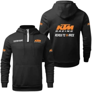 Red Bull KTM Factory Quarter Zip Hoodie, Sports Hoodie Custom Name TN280325Y50HZ44CT2KTM