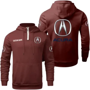 Acura Exclusive Logo Quarter Zip Hoodie, Sports Hoodie Custom Name TN270325Y50HZ44CT1ACU